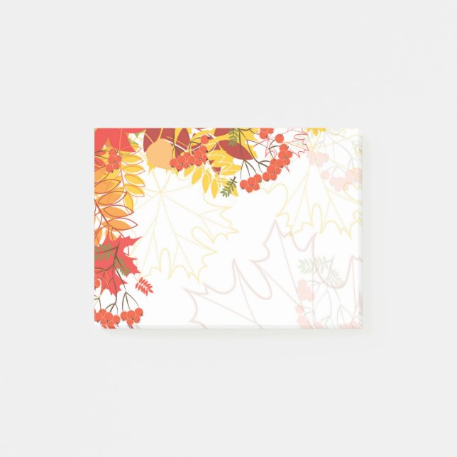 Post-it® Notes d'après automne (Devant)