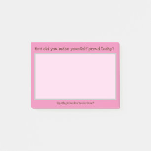 Post-it® Notes d'auto-amélioration quotidiennes