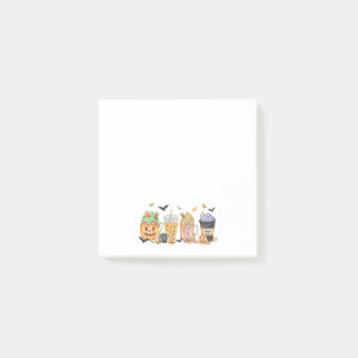 Post-it® Notes d'auto-collage citrouille mignon