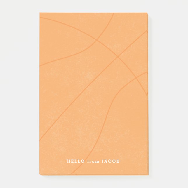 Post-it® Notes de Basket-ball Post It (Devant)