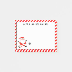 Post-it® Notes de cadeau de Noël de football