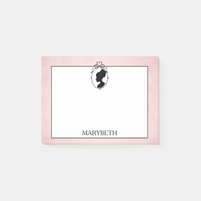 Post-it® Notes de Cameo Post-It du style victorien des anné (Devant)