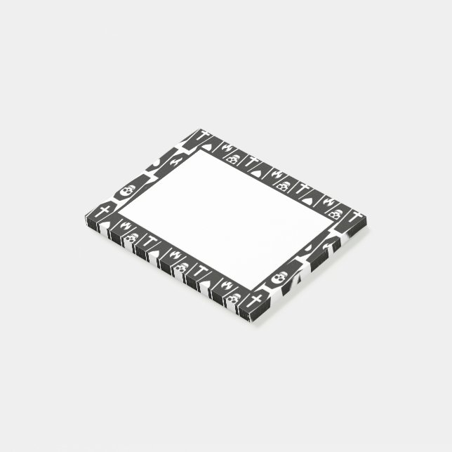 Post-It Notes de cercueils (Incliné)