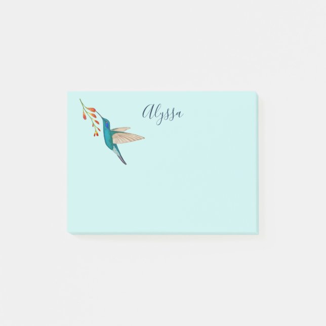 Post-it® Notes de colibri personnalisées (Devant)