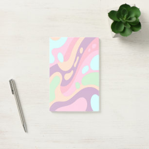 Post-it® Notes de couleur pastel joyeuses