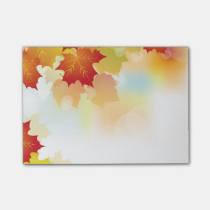 Post-it® Notes de courrier d'automne