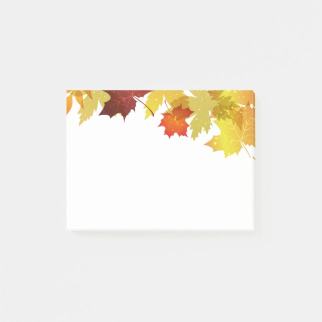 Post-it® Notes de courrier d'automne (Devant)