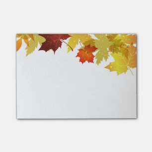 Post-it® Notes de courrier d'automne