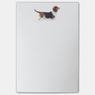 Post-it® Notes de Courrier-it® de Basset Hound