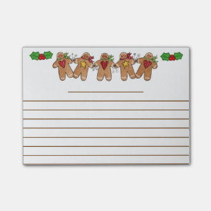 Post-it® Notes de Courrier-it® de bonhommes en pain d'épi