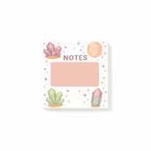 Notes de cristal mystique