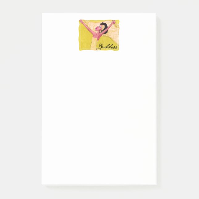 Post-it® Notes de déesse afro-américaine (Devant)