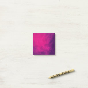 Post-it® Notes de dégradé rose néon personnalisées