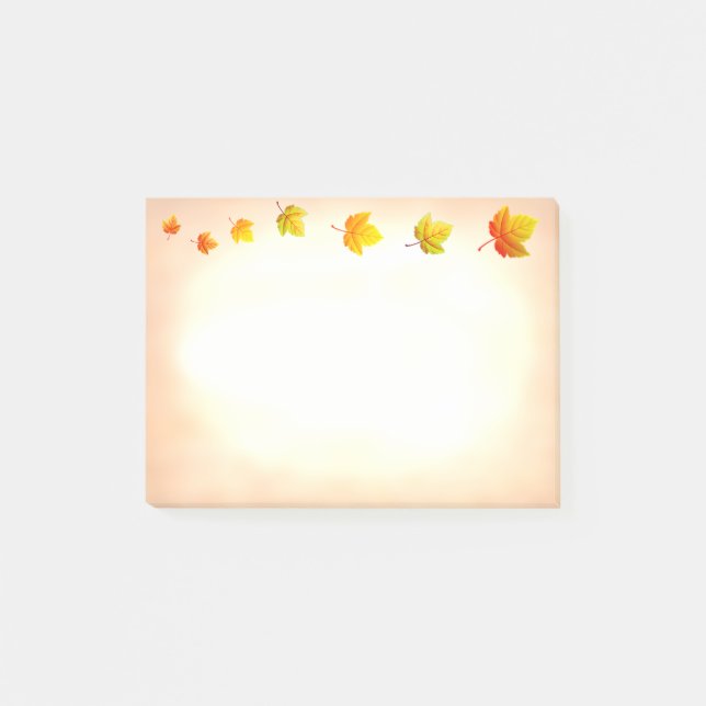 Post-it® Notes de feuilles d'automne (Devant)