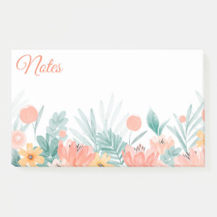 Post-it® Notes de fleurs printanières