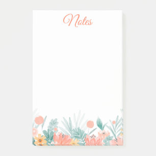 Post-it® Notes de fleurs printanières