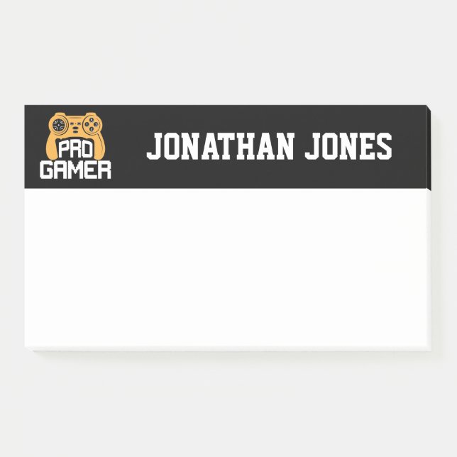 Post-it® Notes de gamer professionnel (Devant)
