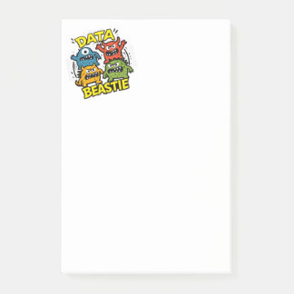 Post-it® Notes de la Bête de données grognon