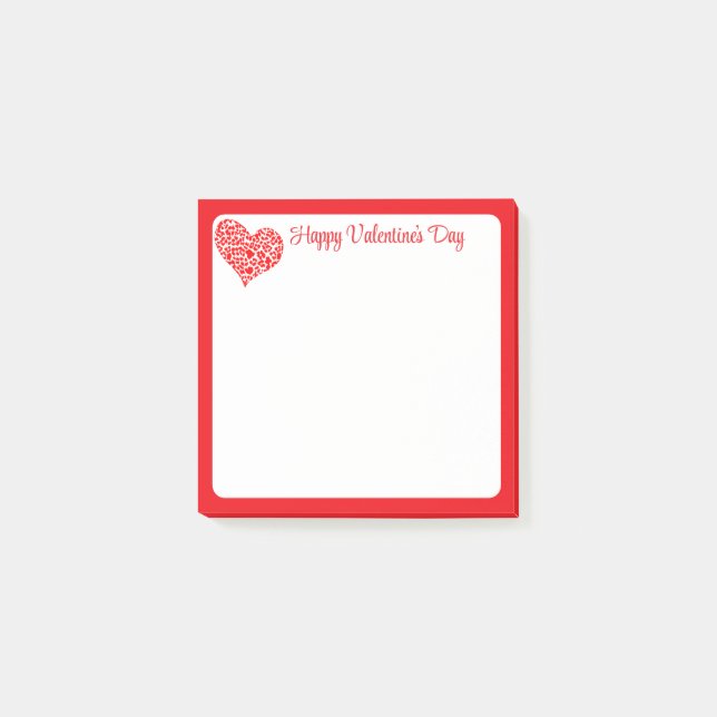 Post-it® notes de la Saint-Valentin (Devant)