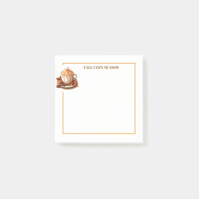 Post-it® Notes de la saison automne confortable (Devant)
