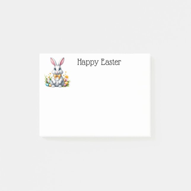 Post-it® Notes de lapin de Pâques (Devant)