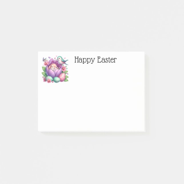 Post-it® Notes de lapin de Pâques (Devant)