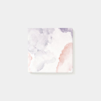 Post-it® Notes de l'aquarelle rose pourpre