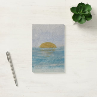 Post-it® Notes de l'aquarelle Sunny Ocean