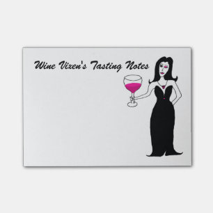 Post-it® Notes de l'échantillon du Vixen de vin