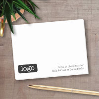Notes de logo Office ou Business de base