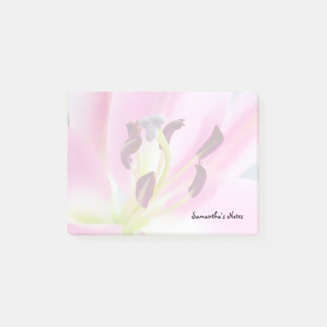 Post-it® Notes de lys rose (Devant)