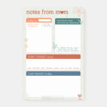 Notes de Maman Post It