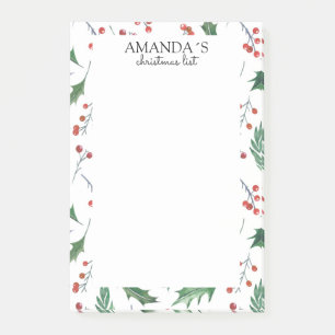 Post-it® Notes de motif de Noël