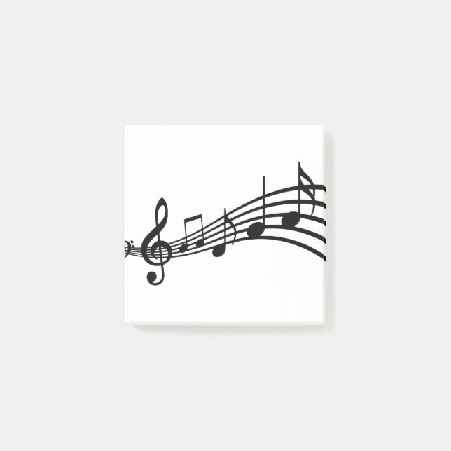 Post-it® notes de musique (Devant)