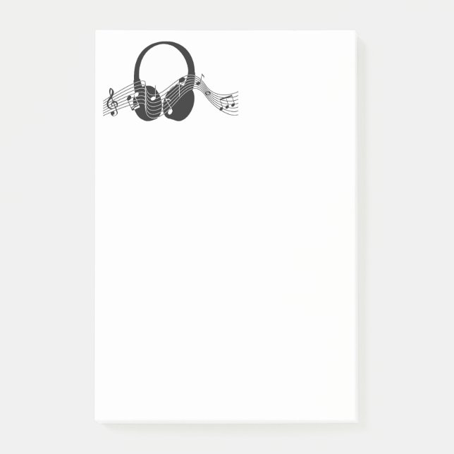 Post-it® Notes de musique (Devant)