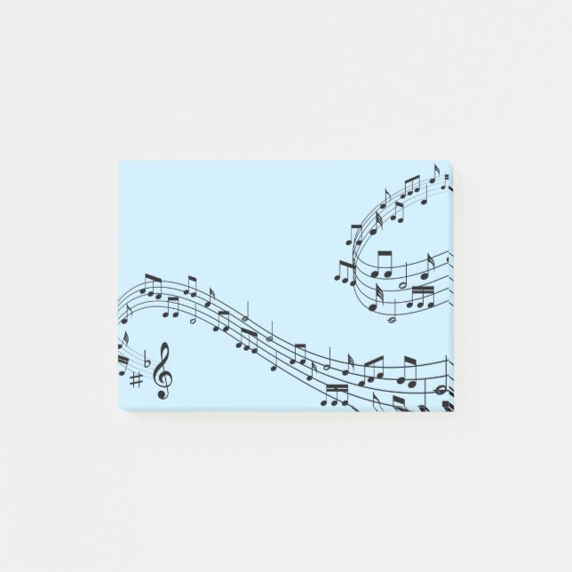 Post-it® Notes de musique (Devant)