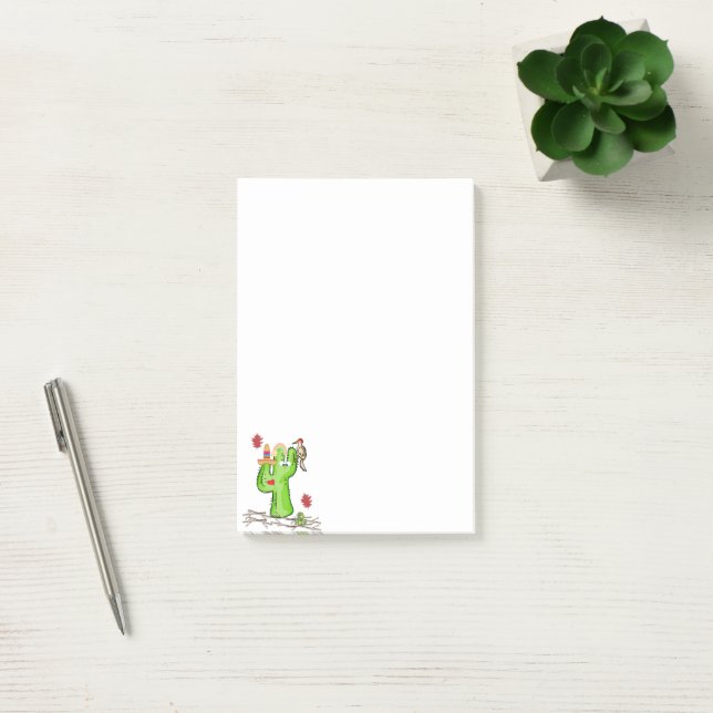 Post-it® Notes de nature de cactus  (Bureau)