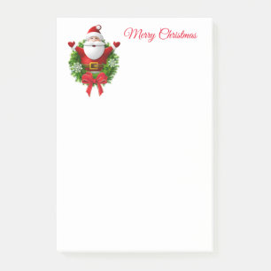 Post-it® Notes de Noël Père Noël