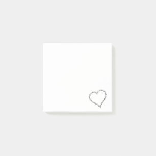 Post-it® Notes de notes de notes de notes de fond de musiqu