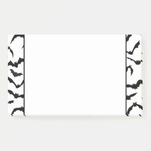Post-it® Notes de notes sur les chauves-souris Halloween