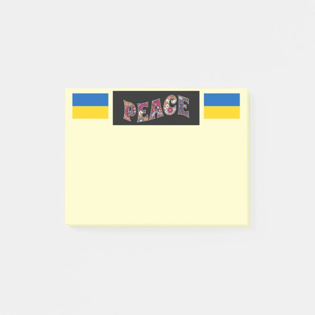 Post-it® Notes de paix (Devant)
