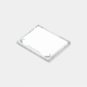 Post-it® Notes de Peacocks bleus