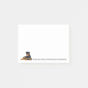 Post-it® Notes de personnalisation de Rottweiler