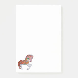 Post-it® Notes de photo de zèbre quagga d'animal de carrous