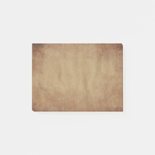 Post-it® Notes de post-it Brown rustiques de conception (Devant)