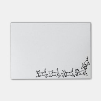 Post-it® Notes de post-it courantes de chats