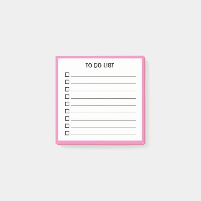 Post-it® Notes de post-it Cute Panda (Devant)