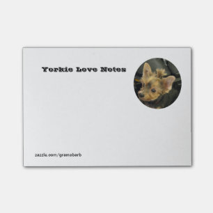 Post-it® Notes de post-it d'amour de Yorkie