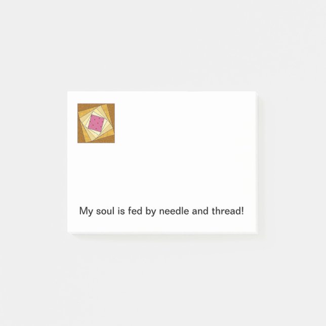 Post-it® Notes de post-it de bloc d'édredon (Devant)