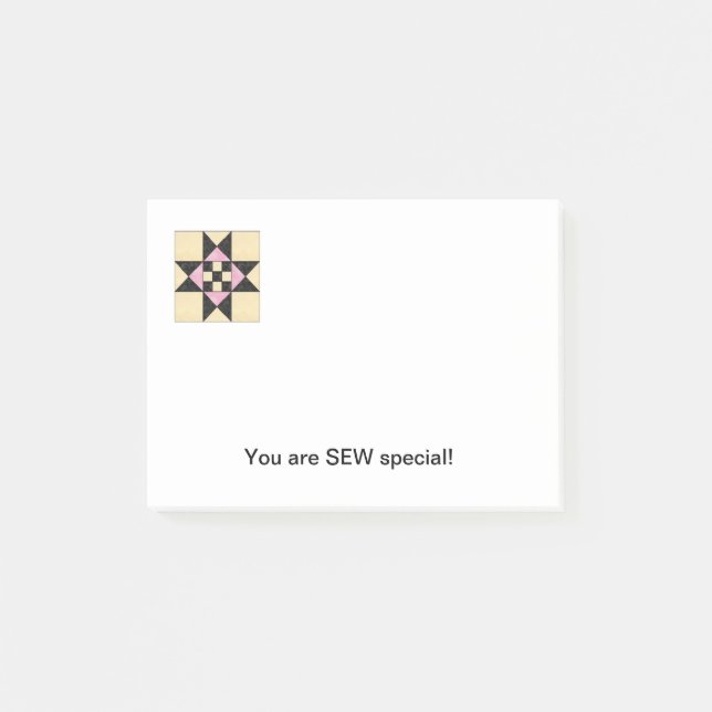 Post-it® Notes de post-it de bloc d'édredon E (Devant)